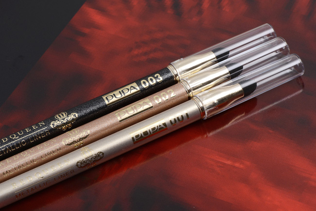 PUPA MILANO RED QUEEN Metallic Effect Eyeliner Pencil