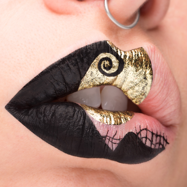halloween lip art di Greta Agazzi per Pupa Milano