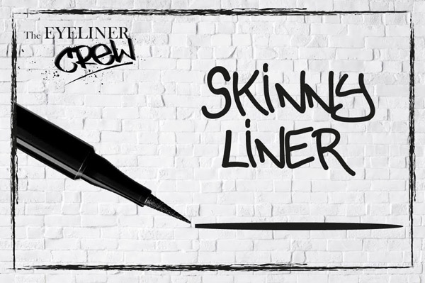 skinny liner, l'eyeliner dalla punta fine