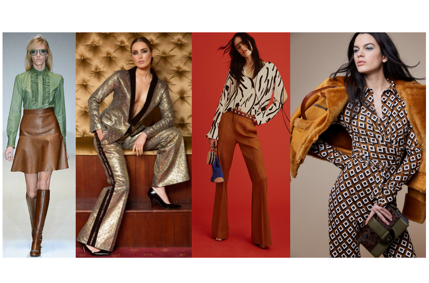 look anni '70 scopri i look che hanno ispirato la collezione autunno Retro Illusion