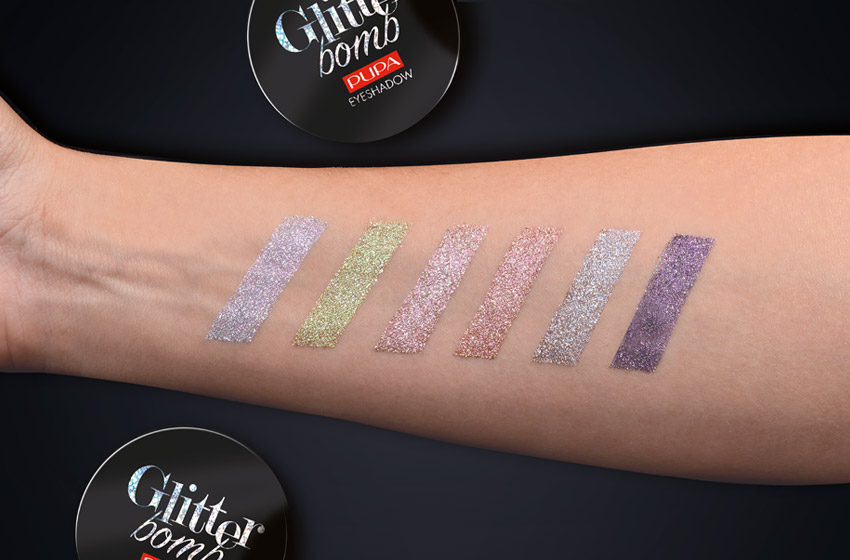 swatches glitter bomb