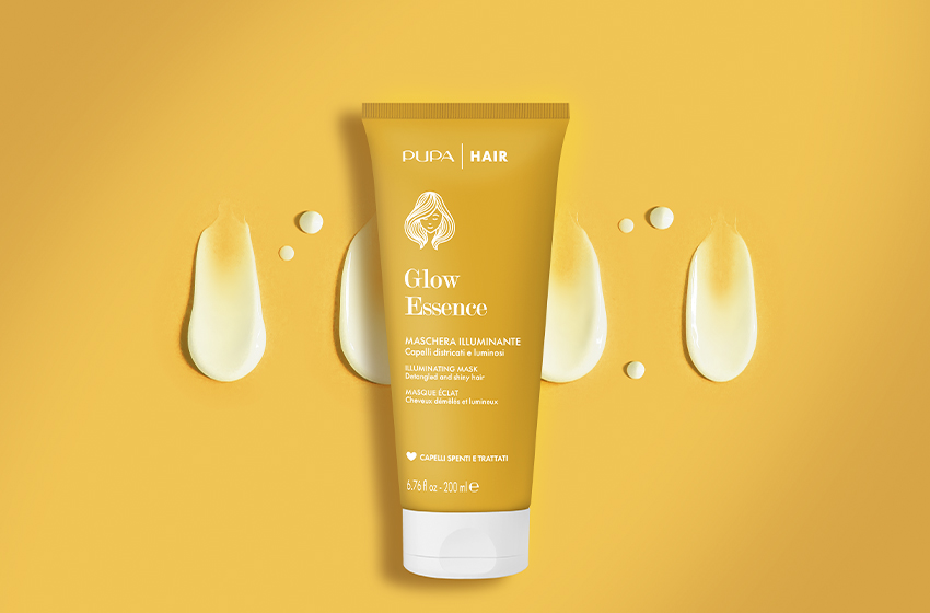 capelli pù luminosi con Maschera Illuminante Glow Essence